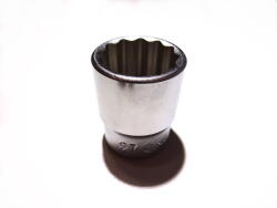 Genius Tools Dugókulcs - crowafej 1/2" 12 szög normál 27 mm Genius (433827)