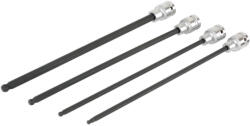 Laser Tools Rátűzőkulcs készlet 1/2" 4 db-os gömbvég extra hosszú 288 mm 5-6-8-10 mm (LAS-6711)