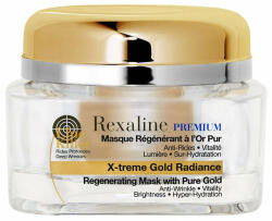 REXALINE REXALINE, Line Killer X-Treme, Femei, Masca regeneratoare cu aur, 50 ml