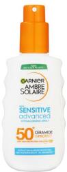 Garnier Ambre Solaire Sensitive Advanced Hypoallergenic Spray SPF50+ pentru corp 150 ml unisex