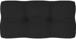 vidaXL Pernă de paleți, negru, 80x40x10 cm, material textil (315238)