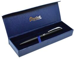 Pentel Rollertoll, 0, 35 mm, rotációs, fekete tolltest, PENTEL EnerGel BL-2007 kék (PENBL2007A) - papirdepo