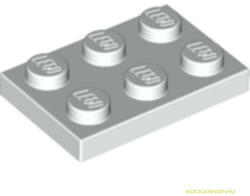 LEGO® Alkatrészek (Pick a Brick) Fehér 2X3 Lapos Elem 302101