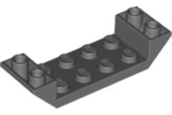 LEGO® Alkatrészek (Pick a Brick) Sötét Kékesszürke 2x6 Inverz Elem 6182451