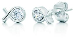 SAVICKI Fehérarany fülbevalók gyémántokkal - savicki - 262 415 Ft