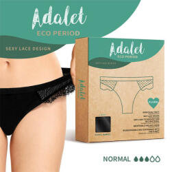 Adalet Eco Period Flora Menstrual Panty Normal Black S