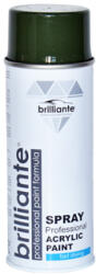 BRILLIANTE Vopsea Spray Verde Masliniu (Ral 6003) 400 Ml Brilliante