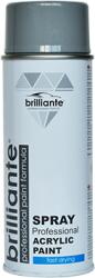 BRILLIANTE Vopsea Spray Gri Trafic (Ral 7042) 400 Ml Brilliante