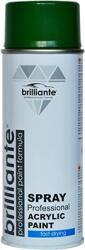 BRILLIANTE Vopsea Spray Verde Smarald (Ral 6001) 400 Ml Brilliante