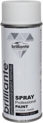 BRILLIANTE Vopsea Spray Alb Clasic Mat (Ral 9003) 400Ml Brilliante - uleideulei