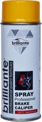 BRILLIANTE Vopsea Spray Galben Pentru Etriere Frane (Ral 1023) 400Ml Brilliante