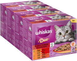 Whiskas Whiskas Multipack Duo Pliculețe 48 x 85 g - Classic Combos în gelatină