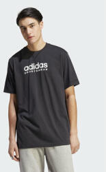 Adidas Tricou All SZN Graphic T-Shirt IC9815 Negru Loose Fit