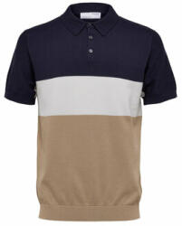 Selected Homme Tricou polo 16088615 Albastru Regular Fit