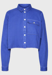 Noisy May cămașă de blugi Maddy 27023614 Albastru Cropped Fit