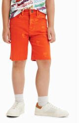 Desigual Pantaloni scurți de blugi 23SBDD01 Maro Regular Fit