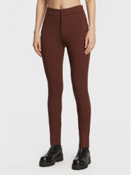 Marella Pantaloni din material Nitrite 37860229 Maro Slim Fit