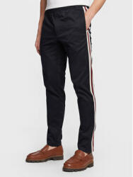 Tommy Hilfiger Pantaloni din material Chelsea Pull On Side Tape MW0MW29098 Bleumarin Relaxed Fit