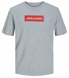 JACK & JONES Tricou 12230890 Gri Standard Fit