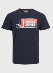 JACK & JONES Tricou 12230828 Bleumarin Standard Fit