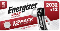 Energizer CR2032 Lithium Gombelem x 12 db (ER-CR2032-P12)