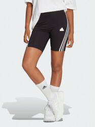 adidas Pantaloni scurți sport Future Icons 3-Stripes Bike Shorts HT4718 Negru Slim Fit