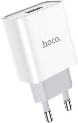 hoco. _C81A HOCO C81A 5V 2.1A tablet és telefon USB töltő (adapter, charger) hálózati tápegység 220V - fehér (HOCO_C81A)