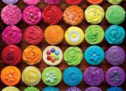 EUROGRAPHICS - Puzzle Cupcake Rainbow - 1 000 piese