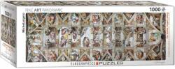 EUROGRAPHICS - Puzzle Michelangelo: The Sistine Chapel Ceiling - 1 000 piese