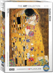 EUROGRAPHICS - Puzzle Klimt: Kiss III - 1 000 piese