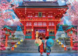 EUROGRAPHICS - Puzzle Sakura in spring - 1 000 piese