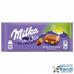 Milka Шоколад Milka цели лешници 95гр