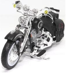 Maisto Machetă moto Maisto [1: 18] - Harley Davidson FLSTS HERITAGE SOFTAIL SPRINGER 1999 - Black [set DCC-MAI34360-41-12] (GDJ-20-21915)