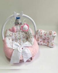 MyKids Babynest Plush MyKids 0114 Bunny Pink - gimihome