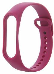 Xiaomi Mi Band 5/6/7, szilikon óraszíj, rózsaszín