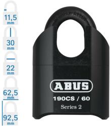 ABUS 190CS/60 számzáras biztonsági lakat (10051555-01)