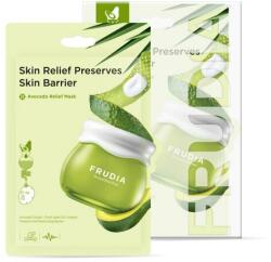 Frudia Mască nutritivă din țesătură cu avocado pentru față - Frudia Avocado Relief Mask 10 x 20 ml