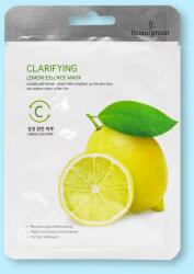 Beauugreen Premium Lemon Essence Mask tisztító arcpakolás citromkivonattal - 23 g / 1 db