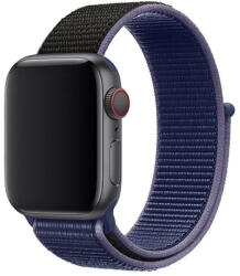 Apple Watch kék-fekete szövetszíj 38/40/41/42 (series10)mm