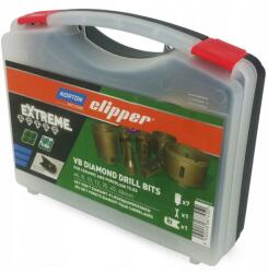 Norton 70184694419 Extreme VB DRY Set carote 6/8/10/12/35/45/68 mm cu dispozitiv de centrare (NC70184694419)
