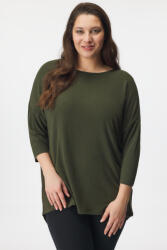 Only Carmakoma Tricou ONLY Carmakoma Lamour verde-inchis 54