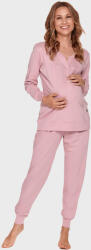 Doctor Nap Pijama Temperance sarcină și alăptare roz XL