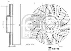 Febi Bilstein Disc frana FEBI BILSTEIN 179593 (179593) - automobilus