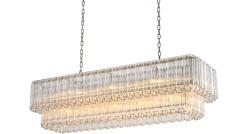 Eichholtz Candelabru din sticla Vittoria Clear 148x47 cm (EI115079)