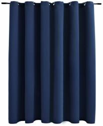  Draperie opacă cu inele metalice, albastru, 290 x 245 cm (134453)
