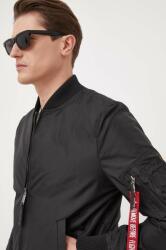 Alpha Industries bomber dzseki MA-1 TT férfi, fekete, átmeneti - fekete S