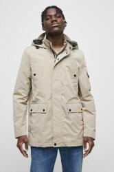Medicine rövid kabát férfi, bézs, átmeneti - bézs S - answear - 19 990 Ft