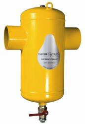 Spirotherm Separator de namol cu carcasa de otel, 110°C, 10 bar, DN 125, racordare prin sudura, Spirotech Spirotrap (3A01004008)