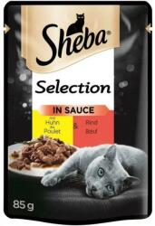 Sheba Selection in Sauce chicken & beef 24x85 g