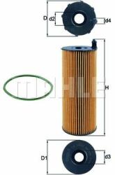 MAHLE Filtru ulei MAHLE OX 196/3D - piesa-auto